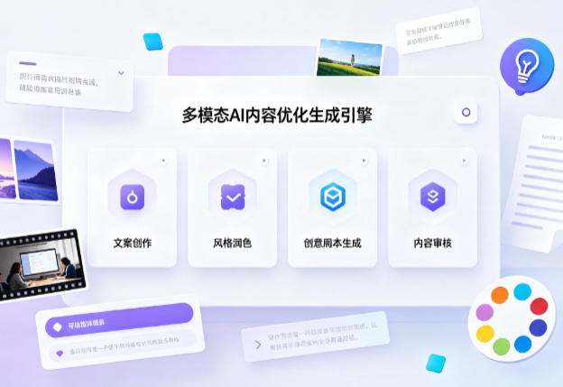 江州区AI智能内容优化创新 多模态生成技术丰富数字内容创作生态