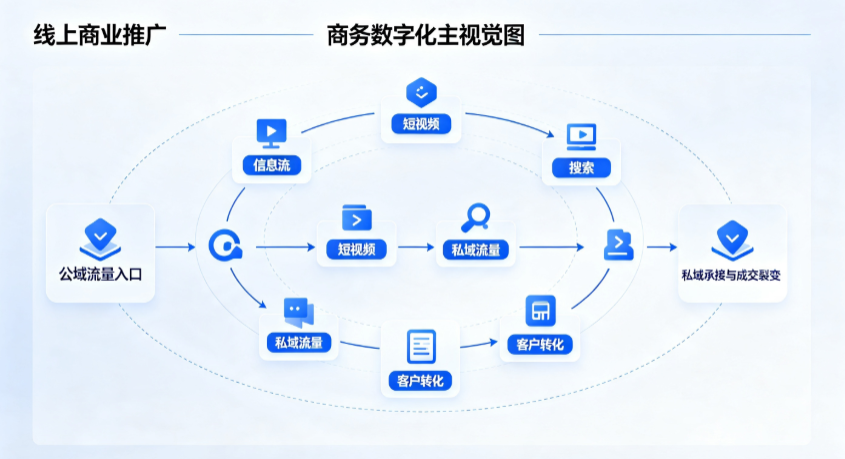 江州区线上商业推广怎么做？全域流量闭环搭建与低成本转化实战指南